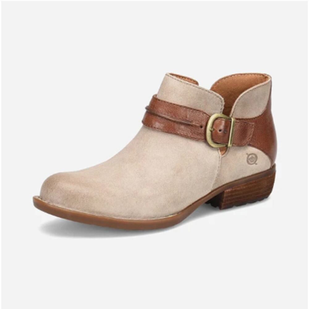 Born Kati Suede Short Booties, Size 8